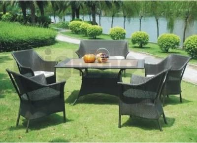 Rattan Chair and Table
