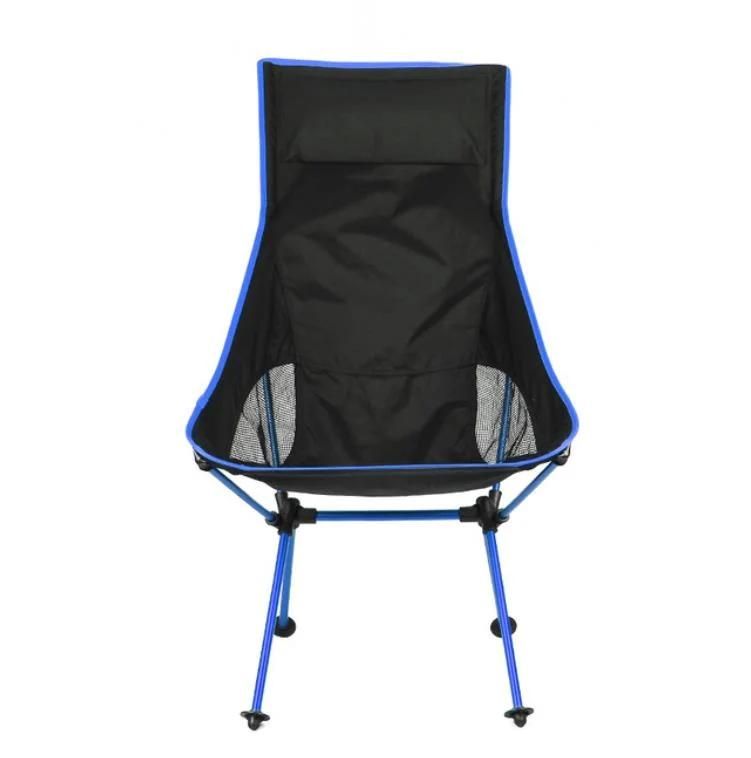 Portable Ultralight Collapsible Moon Leisure Camping Chair with Bag for Outdoor Hiking Travel Picnic BBQ Beach Fishing