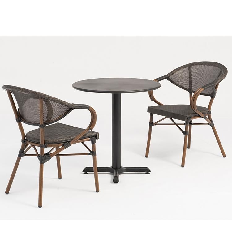 Leisure Patio Metal Garden Sets Furniture Outdoor for Coffee Shop