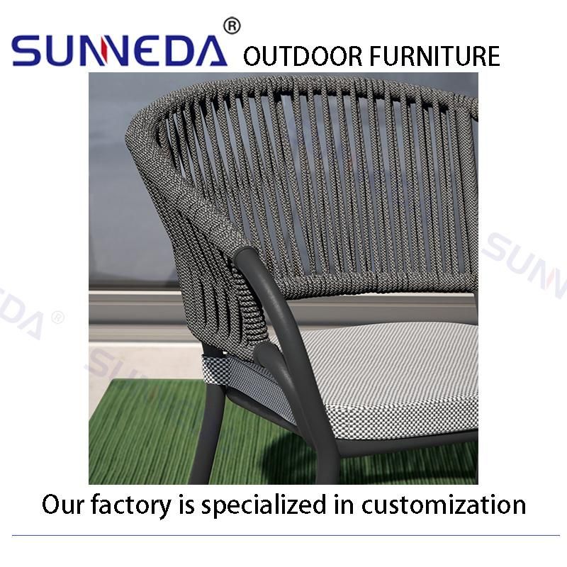 Simple Style Comfortable Armchair Poolside Patio Outdoor Lounge Chair Furniture