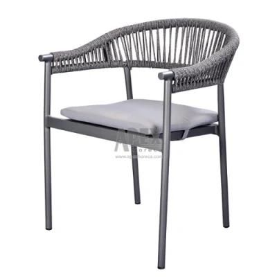 Modern Dining Room Furniture Simple Stackable Chair Design Outdoor Armchair