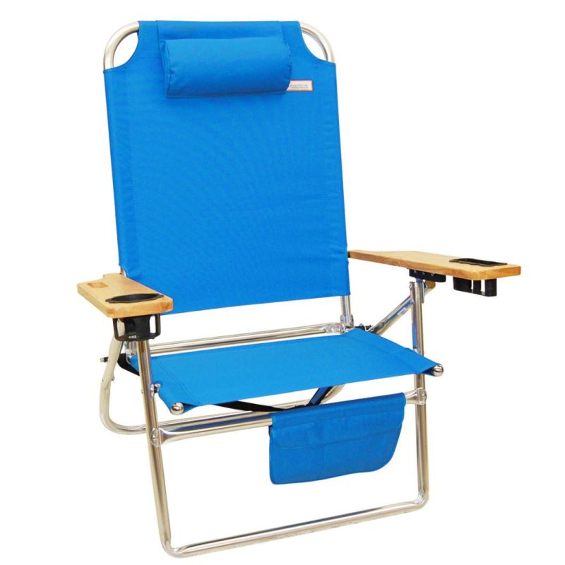 Outdoor Aluminum Folding Beach Chair Aluminum Fishing Chair Portable Folding Beach Chair Outdoor Camping