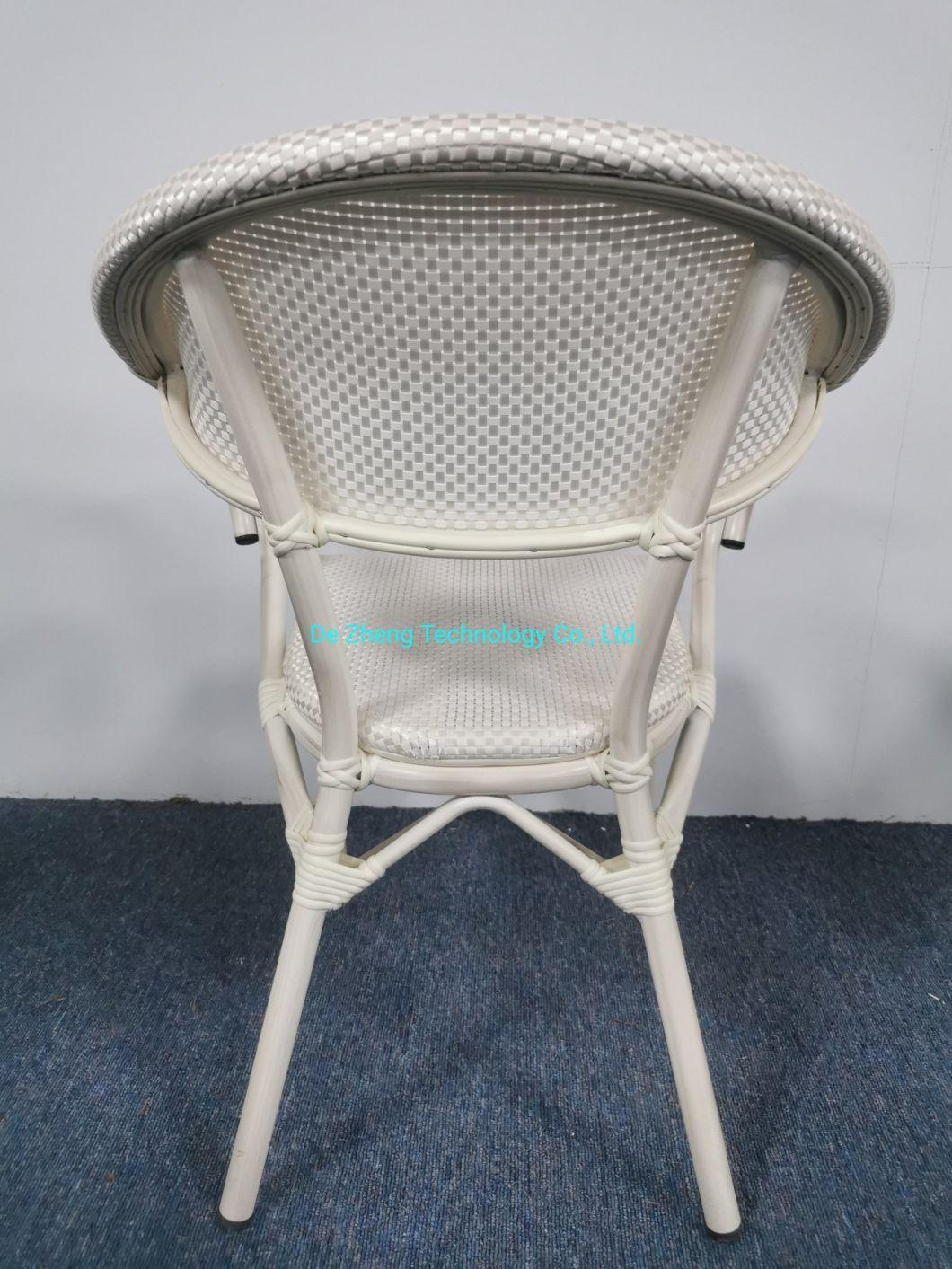 Good Quality Textylene Mesh Outdoor Chair Dining Furniture Patio Garden Table and Chairs Modern Design Rattan Dining Set