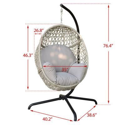 New 150kg OEM by Sea Hanging Basket Outdoor Chair Swing
