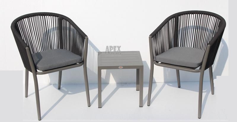Outdoor Furniture Leisure Garden Patio Textilene Rope Chair (AS1158 Rope)