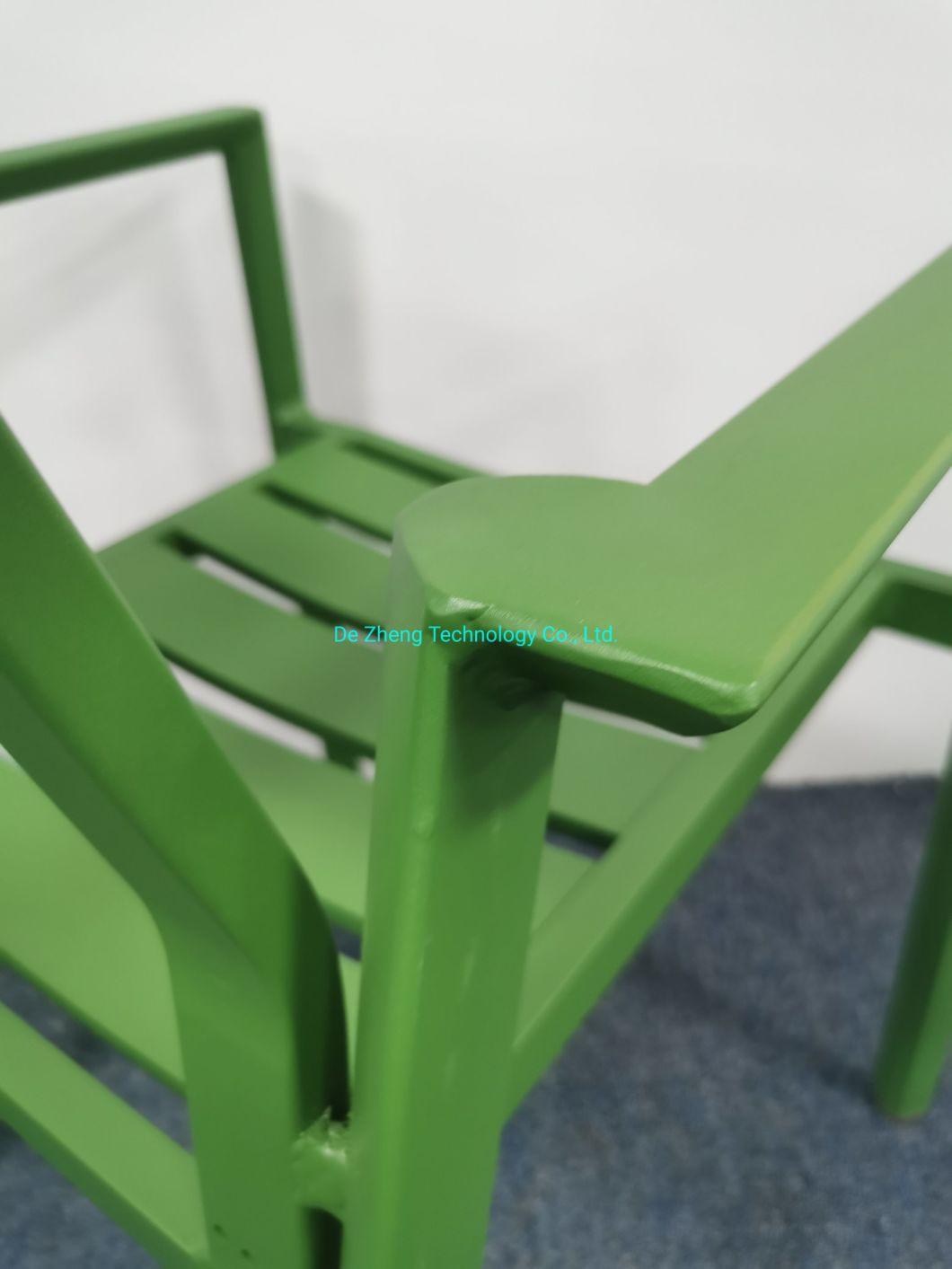 Contemporary Metal Patio Outdoor Furniture Garden Metal Dining Sets Outdoor Entertaining Patio Dining Table and Chairs