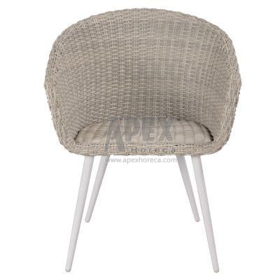 Wicker Rattan Aluminum Outdoor Arm Chair