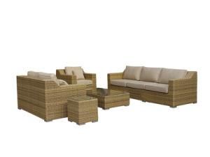 Luxury Garden Leisure Wicker Rattan Lounge Outdoor Sofa Set Furniture