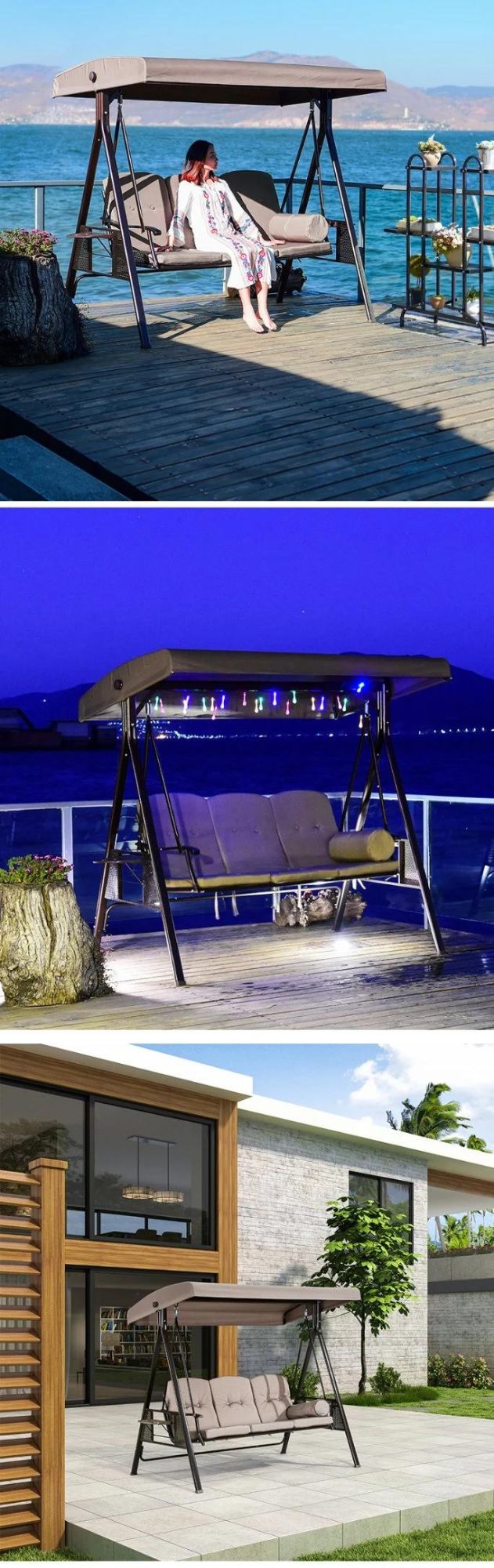Outdoor Swing Chair Hardware Spring Hook Panamanian Swing