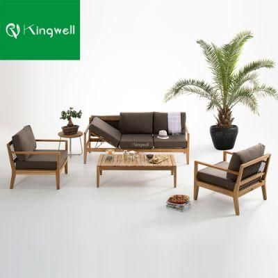 Modern Leisure Combination Leisure Outdoor Patio Furniture Multifunction Sofa Set with Waterproof Cushion
