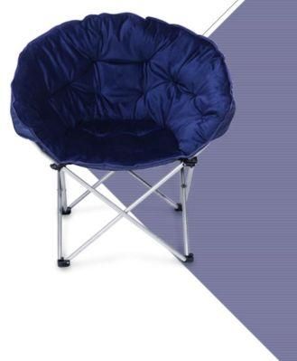 Deluxe Moon Chair Folding Camping Hiking Indoor Outdoor Garden Fishing Foldable