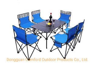 Cheap OEM/ODM Wholesale Outdoor Furniture Family Party Camping Folding Picnic Table Chairs