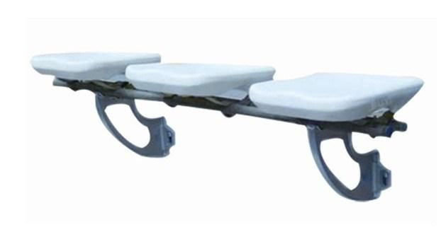 Blm-0508 Bench PVC Feet Orange Seat for Online Clear Basketball Plastic Recliner Chairs Low Backrest Plastic Seat