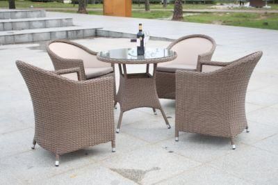 New Metal OEM Modern Chairs 6 Seater Outdoor Dining Set