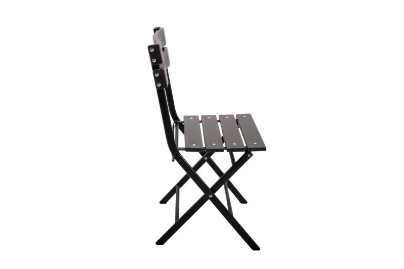 Catering Plastic Wooden Chair/Snack Wooden Design Chair/Folding Swig Fitting Chair in Grey Color