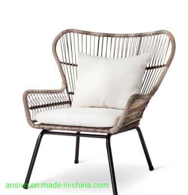 Outdoor Rattan Furniture Rope Weaving Sofa Set for Garden Furniture Outdoor Creative Style