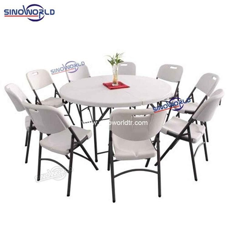 Plastic White Cheap Folding Banquet Dining Portable Chair for Garden Chairs