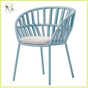 Leisure Outdoor Furniture Rope Rattan Wicker Garden Dining Chair Garden Furniture Set