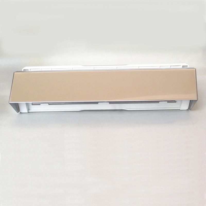 Aluminium Letterbox Mail Slot with Stainless Steel Safety Casing