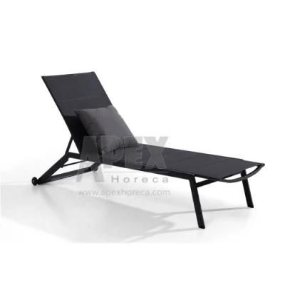 Gardern Foldable Lounger Beach Swimming Pool Sofa Sun Day Bed