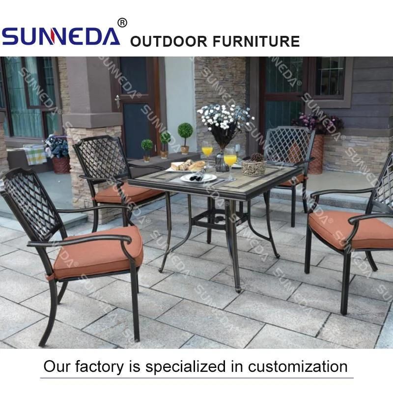 Simple Popular Outdoor Chair and Table Set Garden Furniture Set