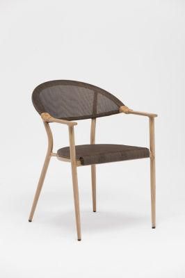 Chair with Textilene Perfect for Dining Garden Furniture