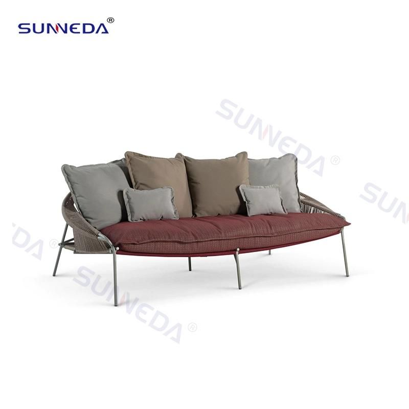 Commercial Project Custom Patio Outdoor Rattan Sofa Sets Furniture
