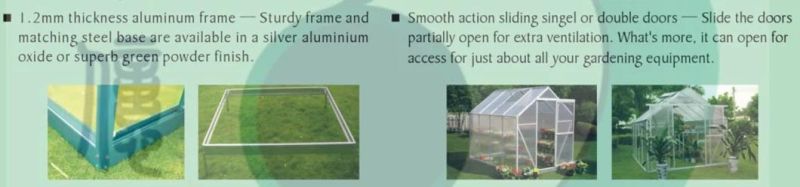 Growing System Greenhouse Flower House Rdgu0612-10mm