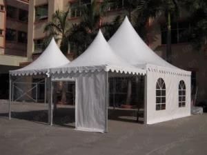 6X6 Aluminum Pagoda Pop-up Quad Tent for Event