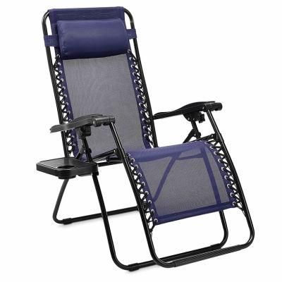 Folding Office Zero Gravity Recliner Chair with Cup Holder