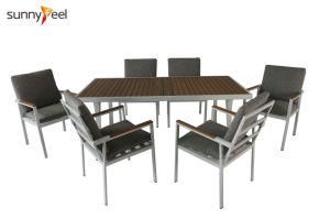 Outdoor Gardhen Furniture Plasticwood Dining Furniture Dining Table