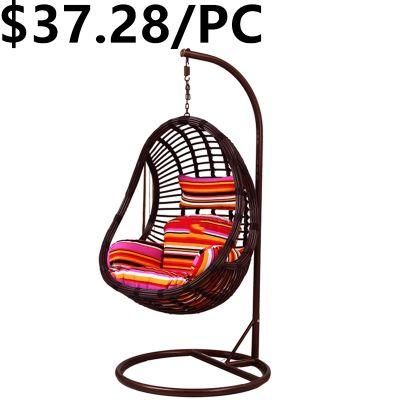 Outdoor Garden Egg Hanging Chair Rattan Swing Chair
