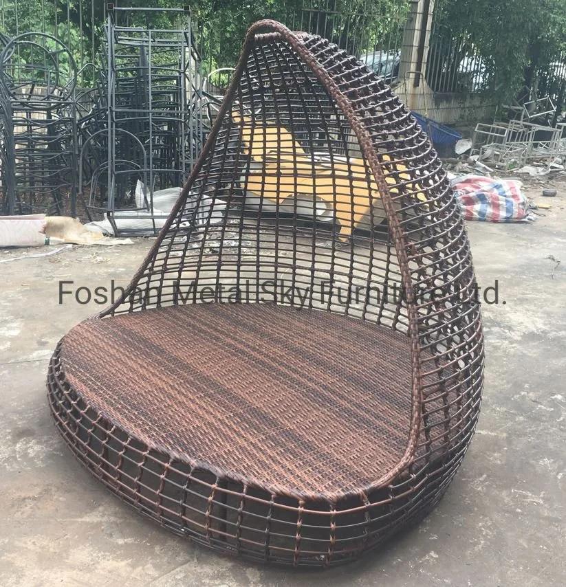 Outdoor Aluminum Garden Hotel Restaurant Villa Patio Courtyard Chaise Lounge