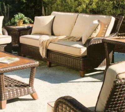 New Style Luxury Modern Outdoor Single Sofa Rattan Garden Furniture