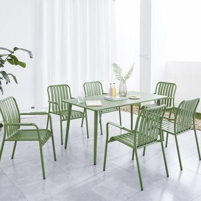 Hot Selling Outdoor Furniture Dining Table Set for Garden Restaurant