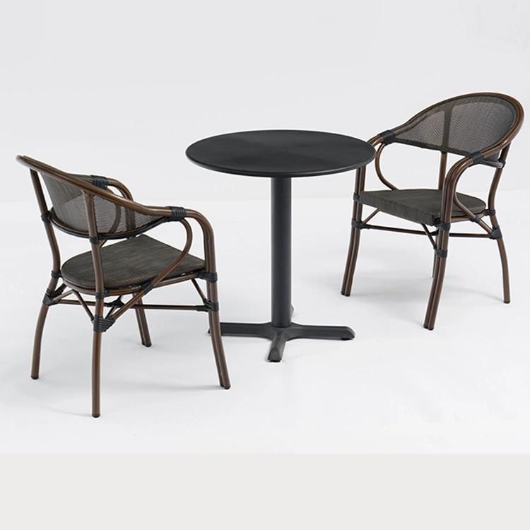 5 PCS Patio Furniture Metal Chairs and Table Sets Garden Outdoor Furniture
