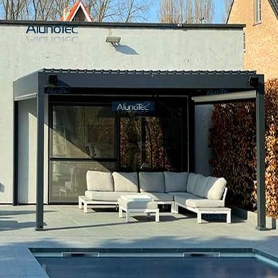 Bioclimatic Awnings for Patio Aluminum Outdoor Pergola for Living Space