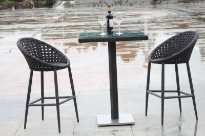 Metal New OEM Kraft Paper Package Rattan Chairs Set Bar Furniture