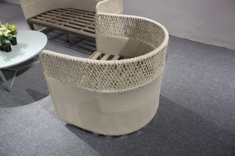Metal Hotel/Garden/Patio Darwin Wrapped Paper/ Carton Box Wicker Outdoor Patio Couch