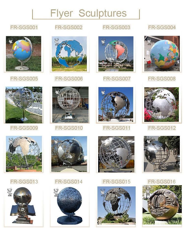 Factory Direct Outdoor Balloon Sculpture Stainless Steel Art Decor