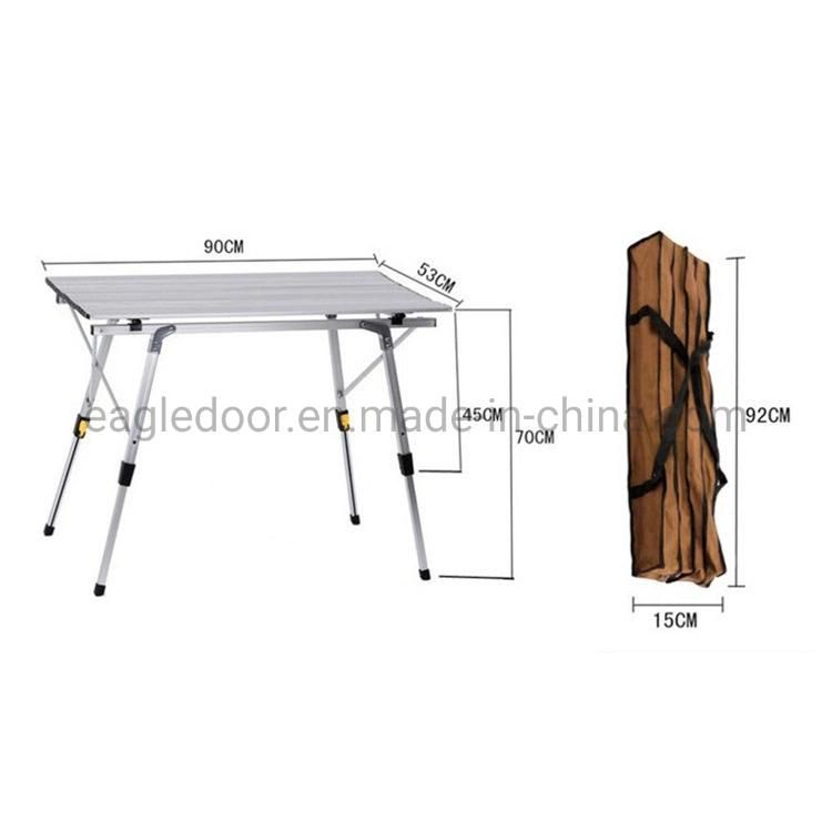 BBQ Table Comfortable Touch ABS PP Folding Camping Picnic Table Set