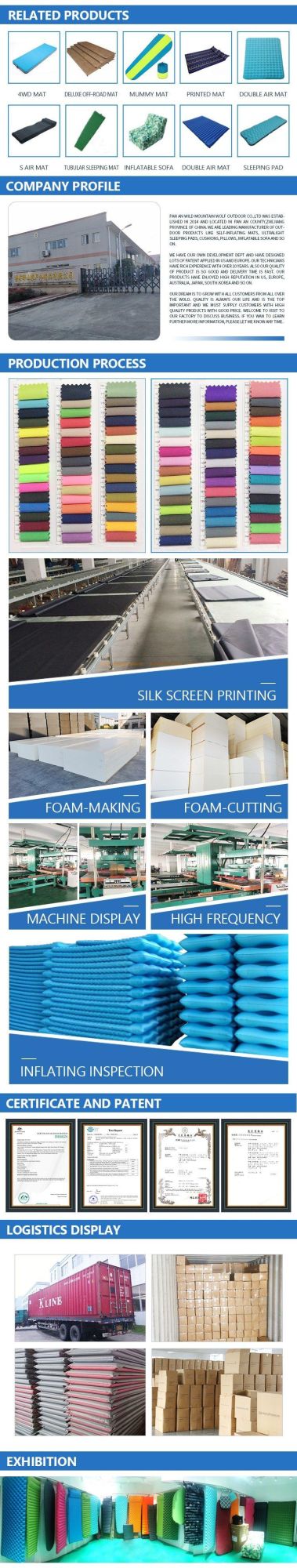 China Factory Single Mattress Lounger Couch Airbed Inflatable Sofa+Free electronic Pump