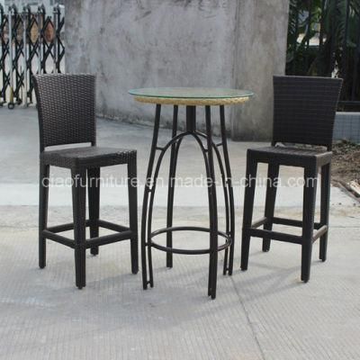 Outdoor Furniture Garden PE Rattan Bar Set