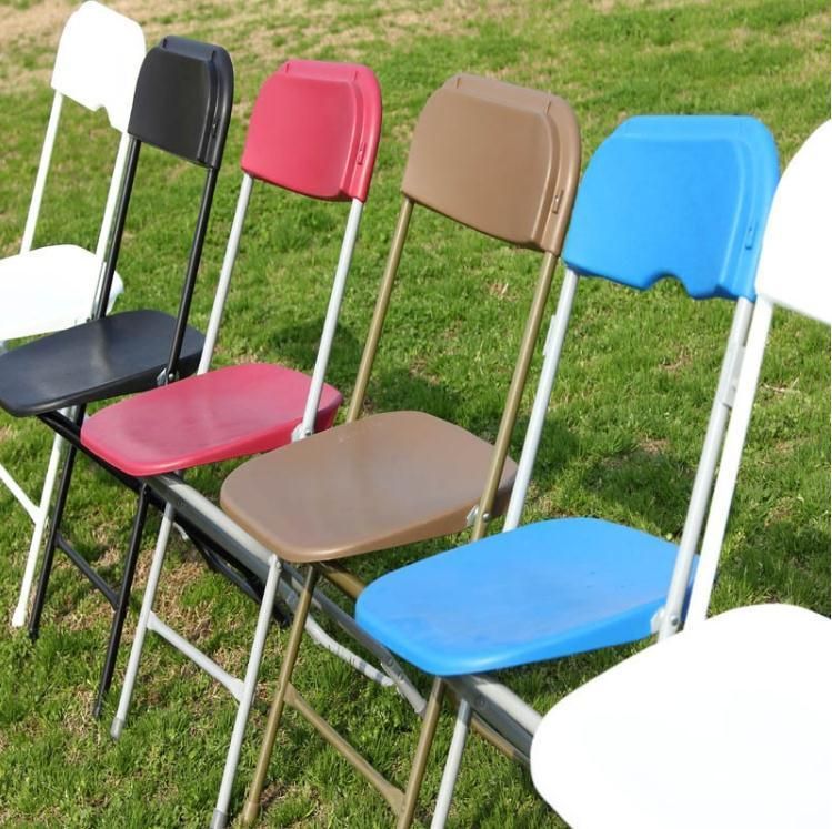 High Grade Folding Home Foldable Modern Plastic Wedding Folding Chair