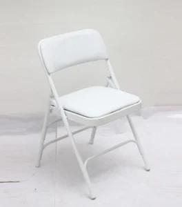 White Plastic Resin Folding Chairs for Wedding Event
