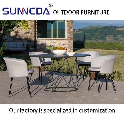 Best Selling Villa Leisure Modern Backyard Cheap Aluminium Alloy Pool Armchair Furniture