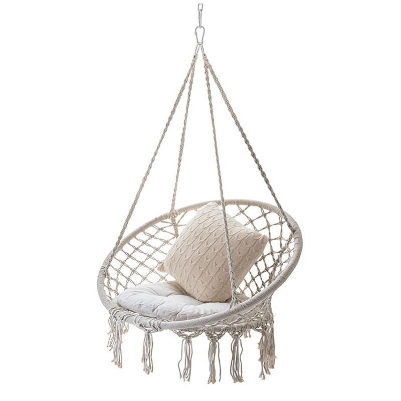 Modern Design Outdoor Egg Wicker Hanging Garden Home Swing Chair