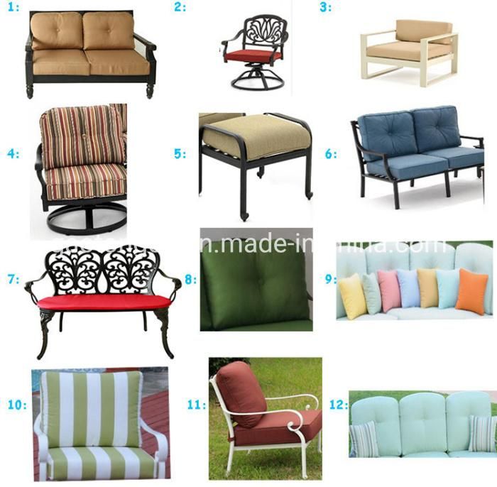 Garden Metal Sofa Powder Coated Aluminum 4PCS Garden Outdoor Furniture Set
