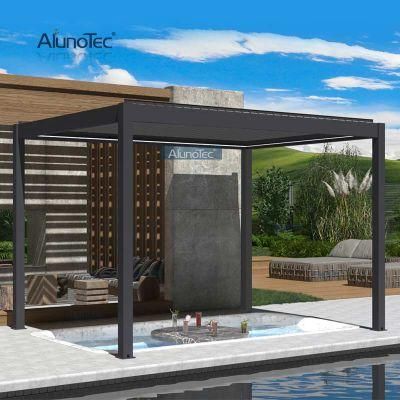 Direct Factory Sun Louver Standard 3x3/3x4 Retractable Pergola Roof Canopy Carport Gazebo Kits