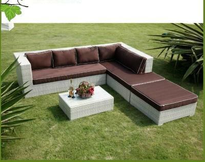 Factory Sale Patio Furniture Leisure Outdoor Rattan/Wicker Sofa (2908)